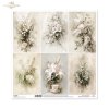vintage, flora, bukiety, kwiaty, botanika, konwalia, bez, jaśmin, lilia*vintage, flora, bouquets, flowers, botany, lily of the valley, lilac, jasmine, lily